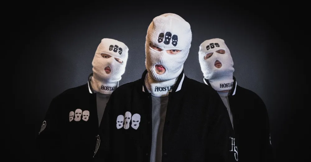 Hostage Situation, Zubah, Mixtress, Ottomatic — event flyer