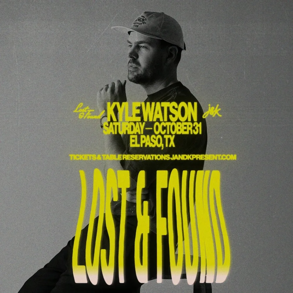 Kyle Watson — event flyer