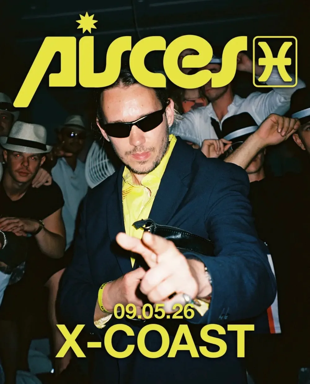 X-Coast — event flyer