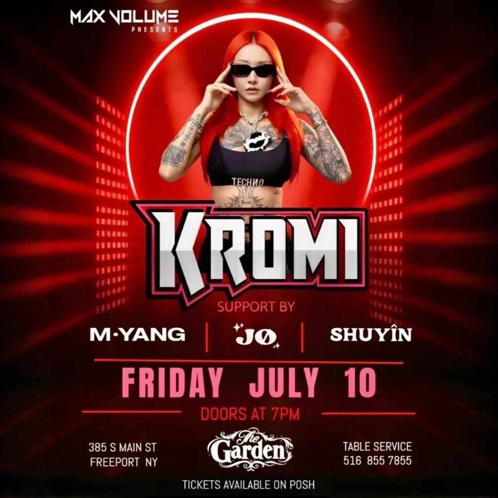 Kromi — event flyer