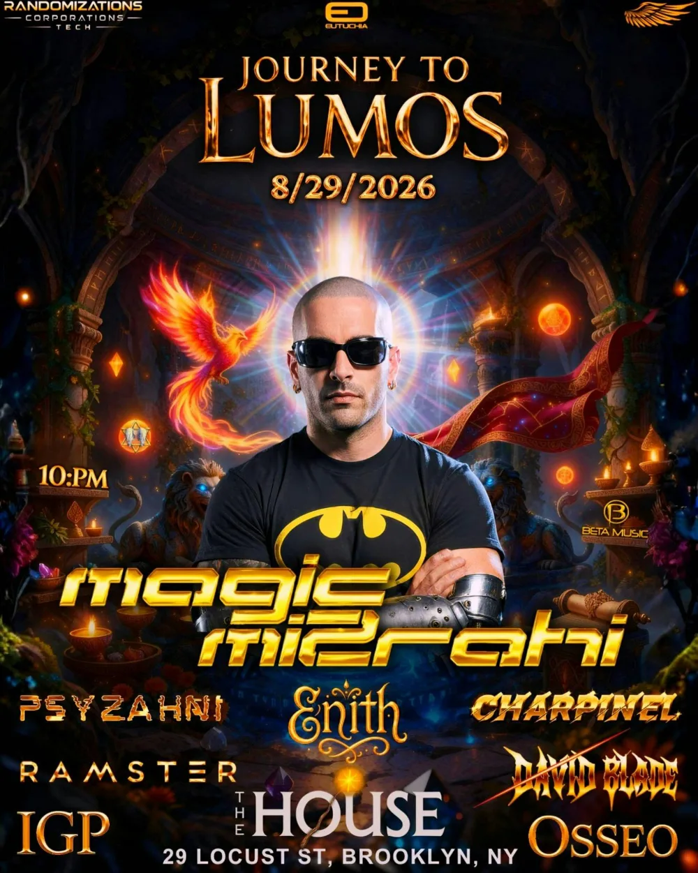 Journey To Lumos — event flyer