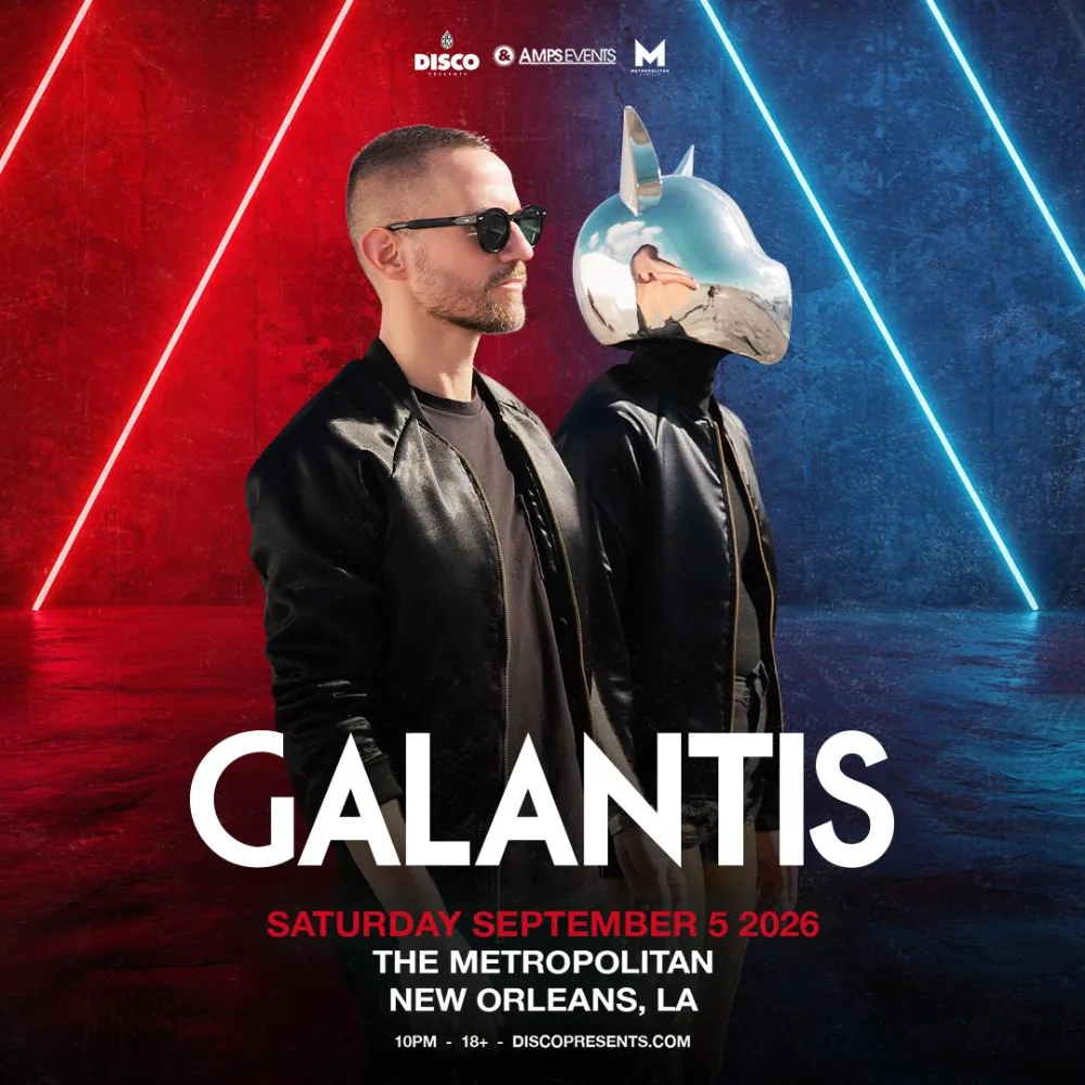 Galantis — event flyer