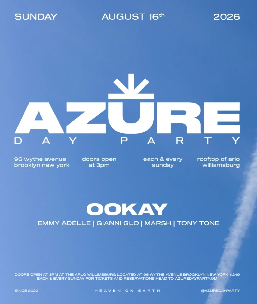 Azure Day Party — event flyer