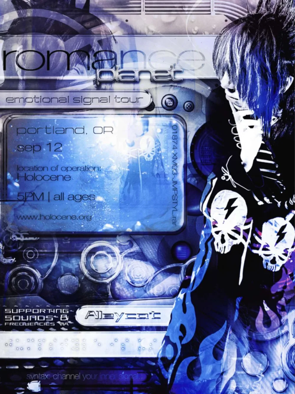 RomancePlanet — event flyer