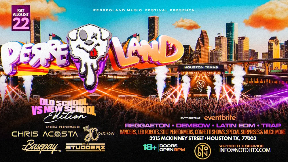 Perreoland — event flyer
