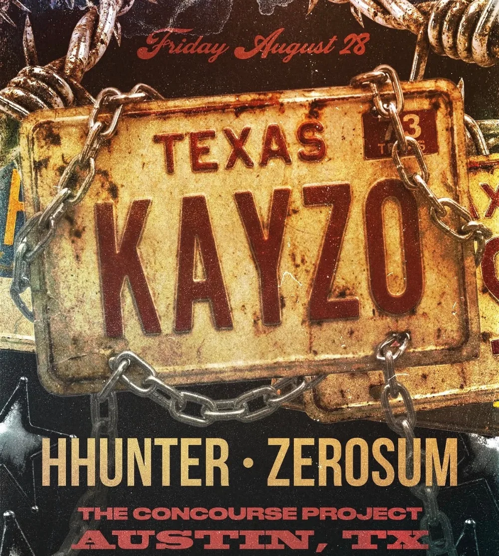 THE CAGE — event flyer