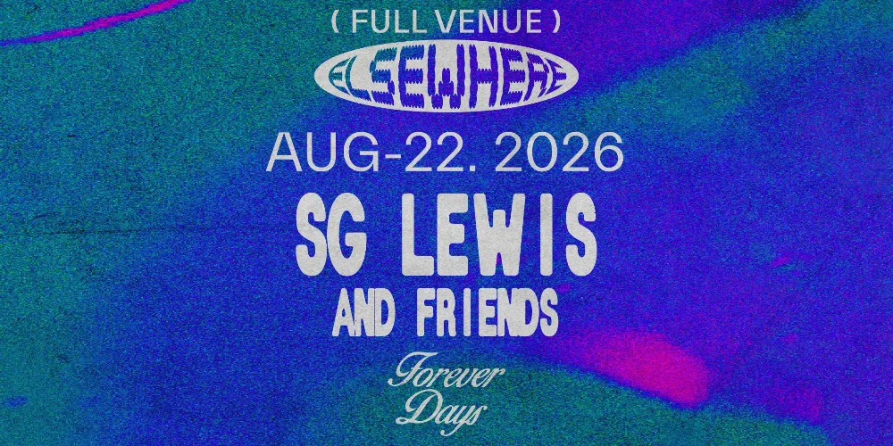SG Lewis — event flyer