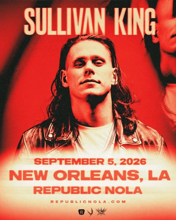 Sullivan King — event flyer