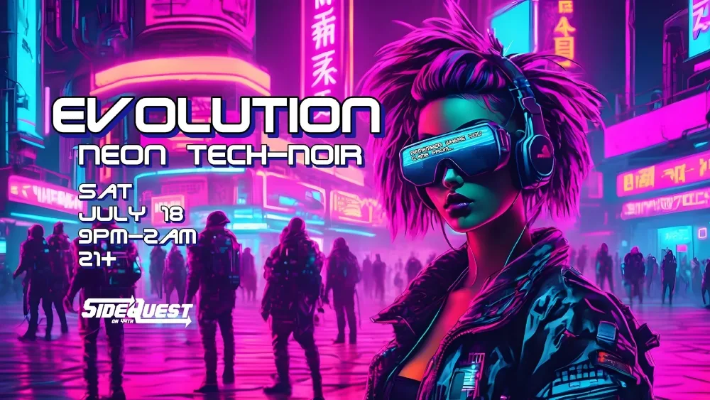 Evolution - Neon Tech-Noir – Pittsburgh – Jul 18 | Edmtrain