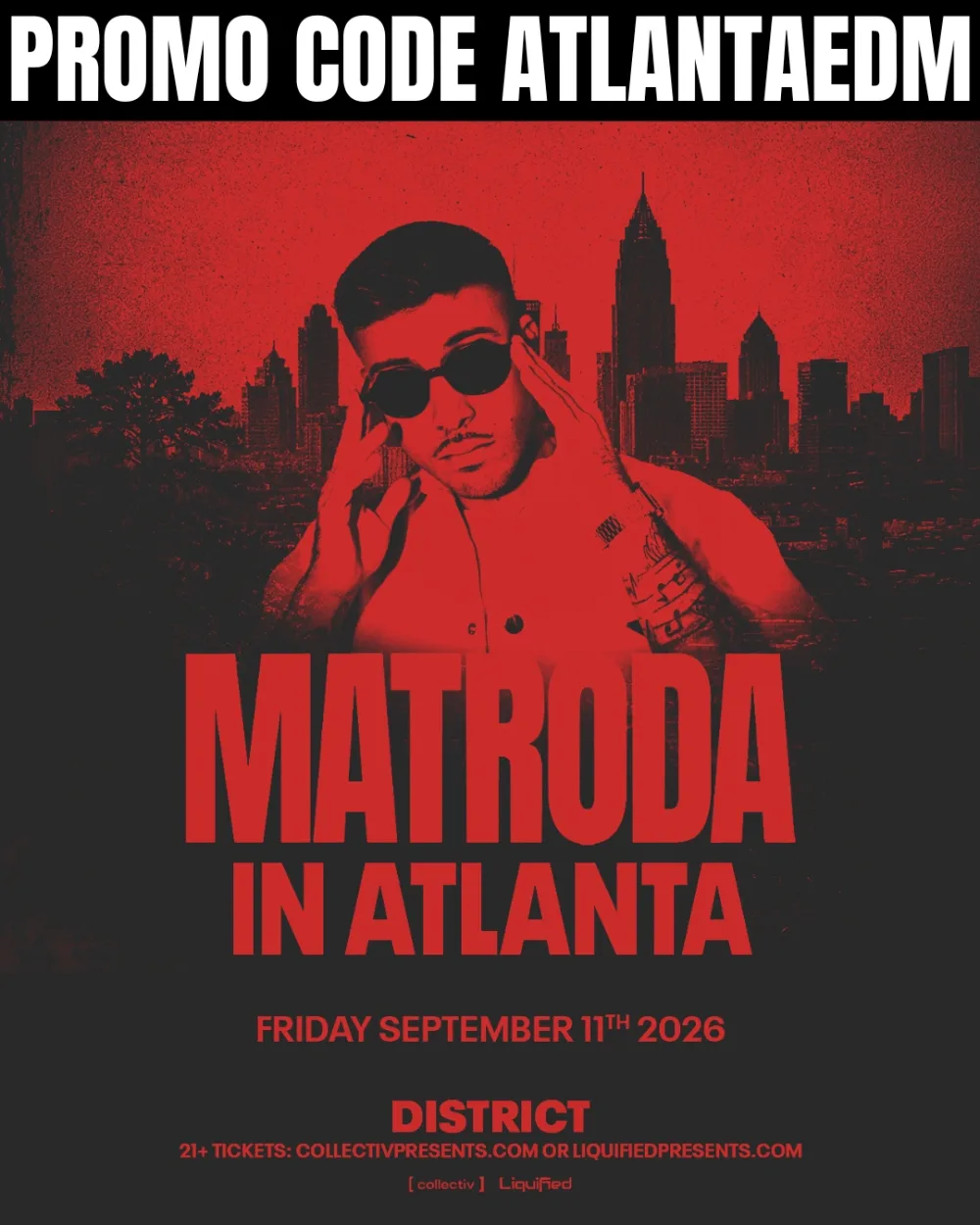 Matroda — event flyer