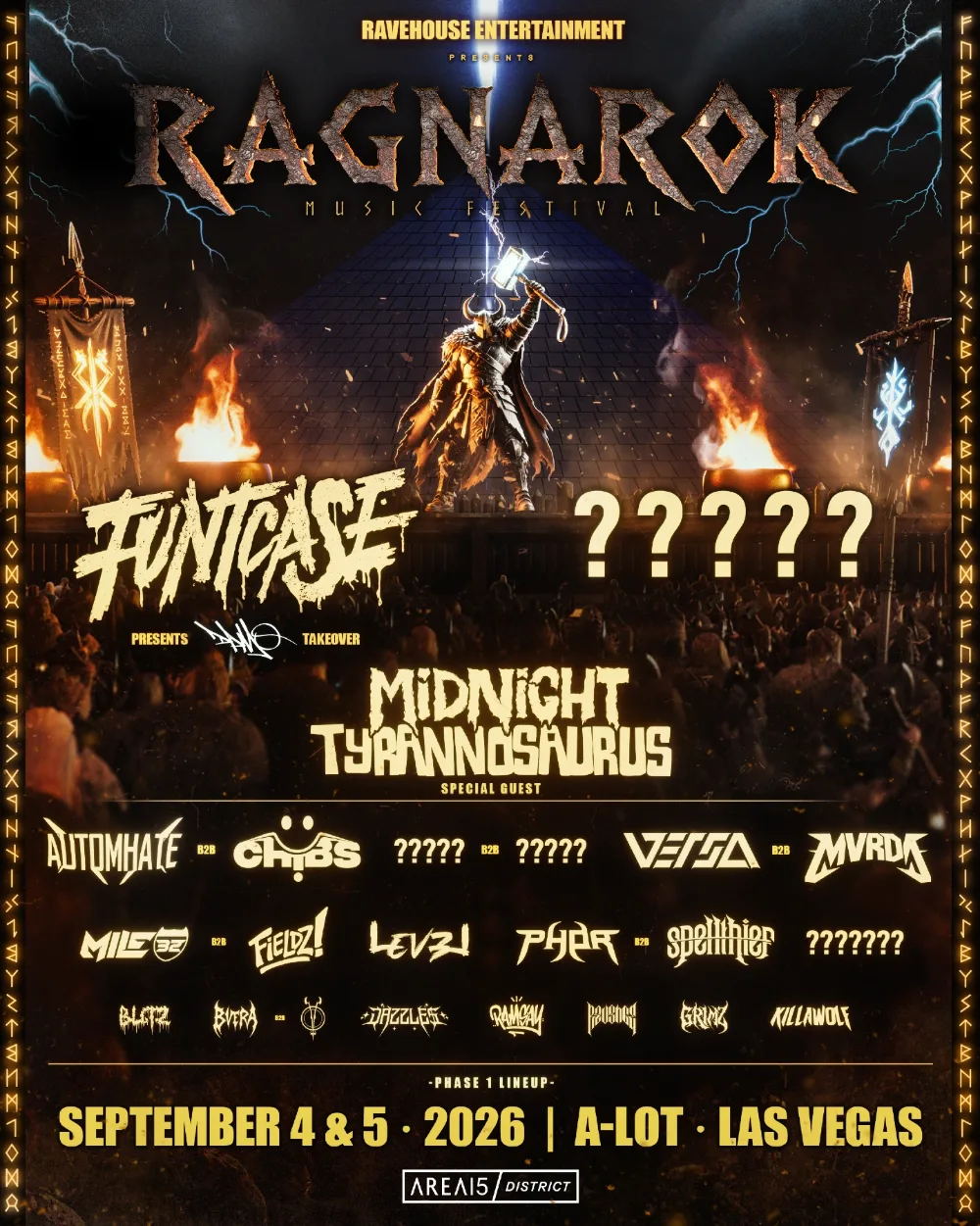 Ragnarok — event flyer