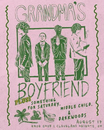 Middle Child — event flyer