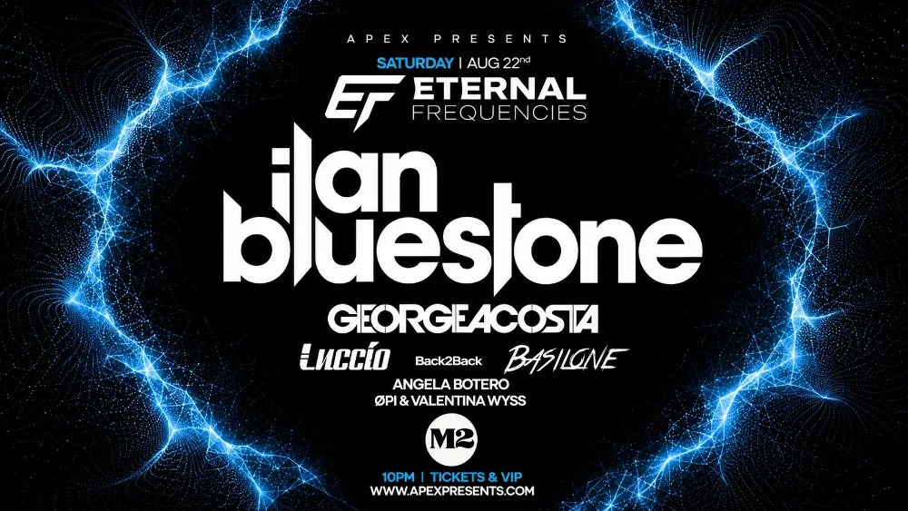 Eternal Frequencies — event flyer