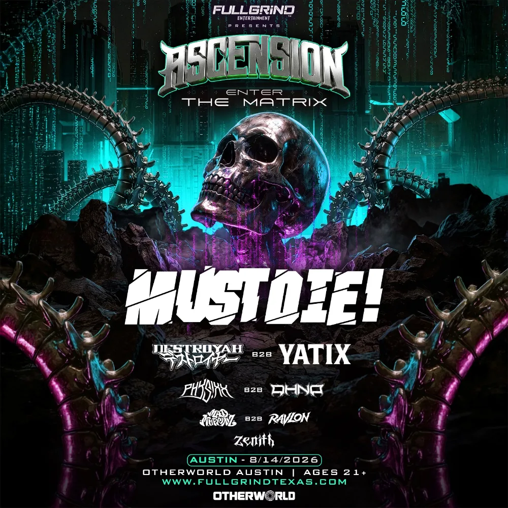 Ascension - Enter The Matrix — event flyer