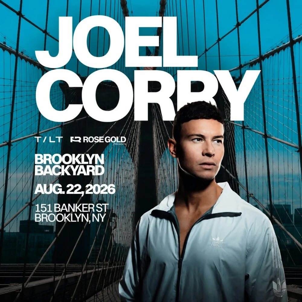 Joel Corry — event flyer
