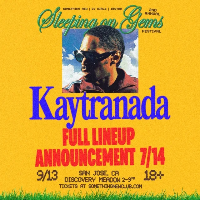 Kaytranada, Rochelle Jordan — event flyer