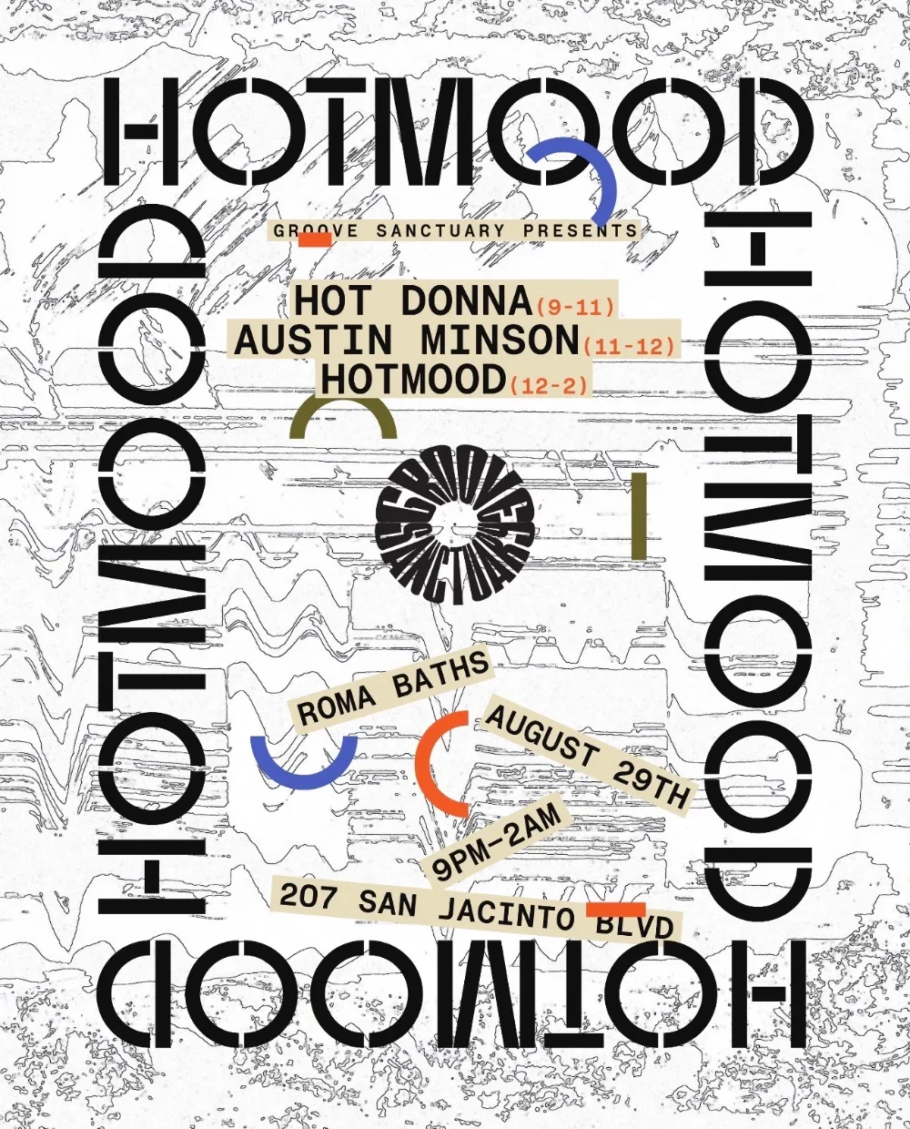 Hotmood — event flyer