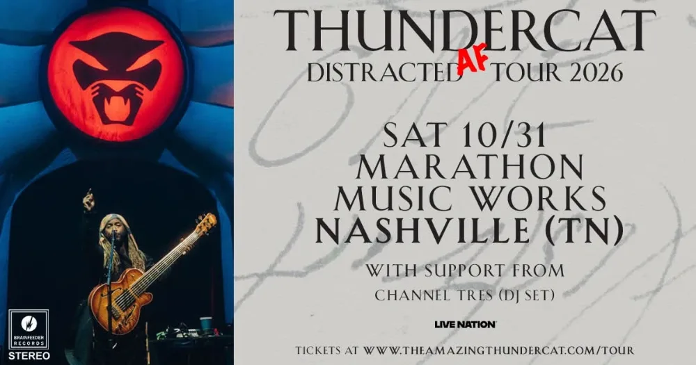 Thundercat, Channel Tres (DJ Set) — event flyer