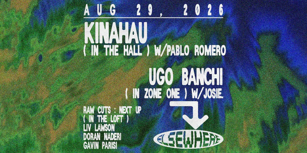 KinAhau, Ugo Banchi — event flyer