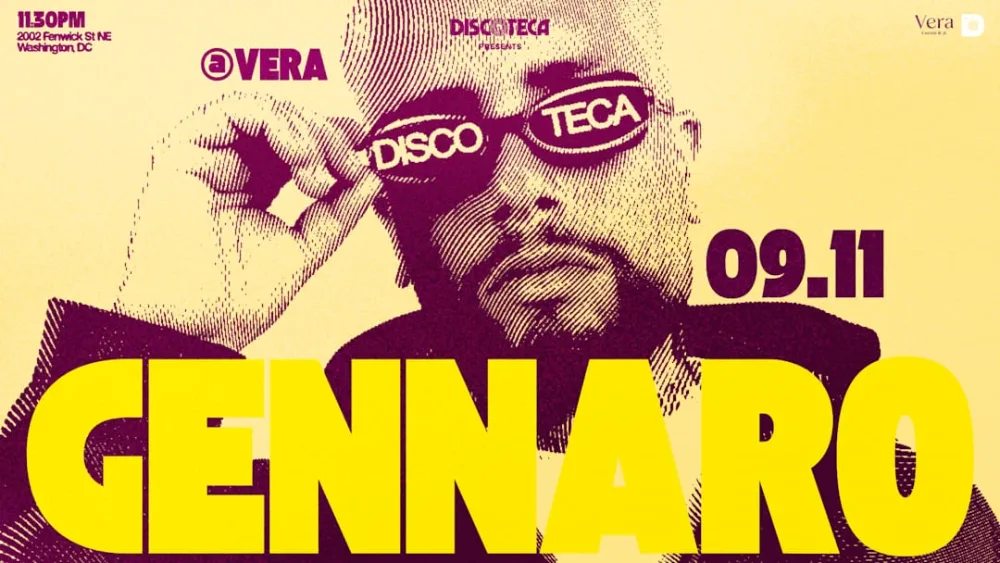 Discoteca Presents — event flyer