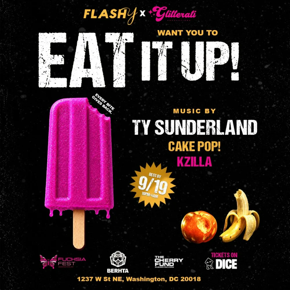 Ty Sunderland, kzilla — event flyer