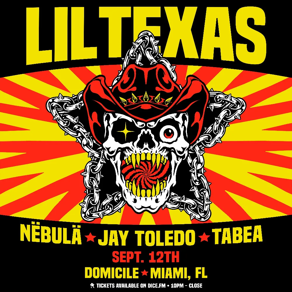 Lil Texas — event flyer