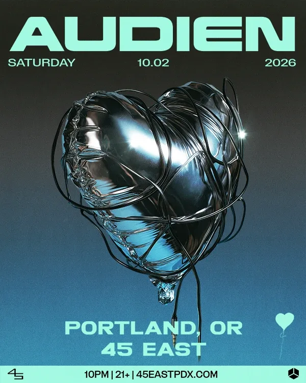Audien — event flyer