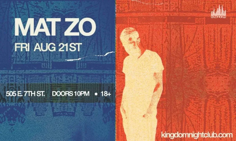 Mat Zo — event flyer