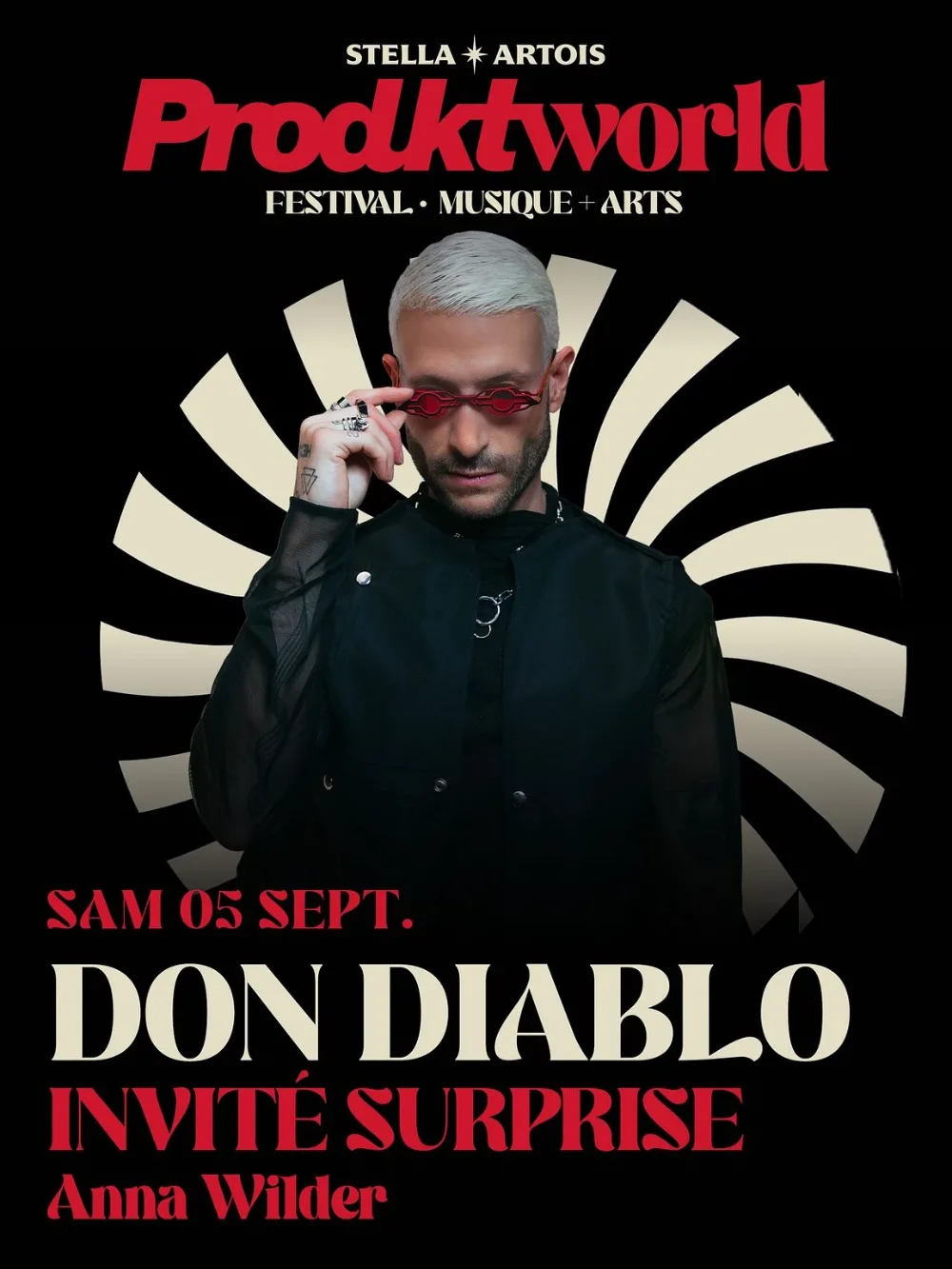 Don Diablo, Anna Wilder — event flyer