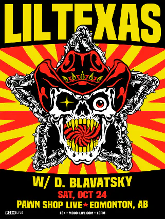 Lil Texas — event flyer