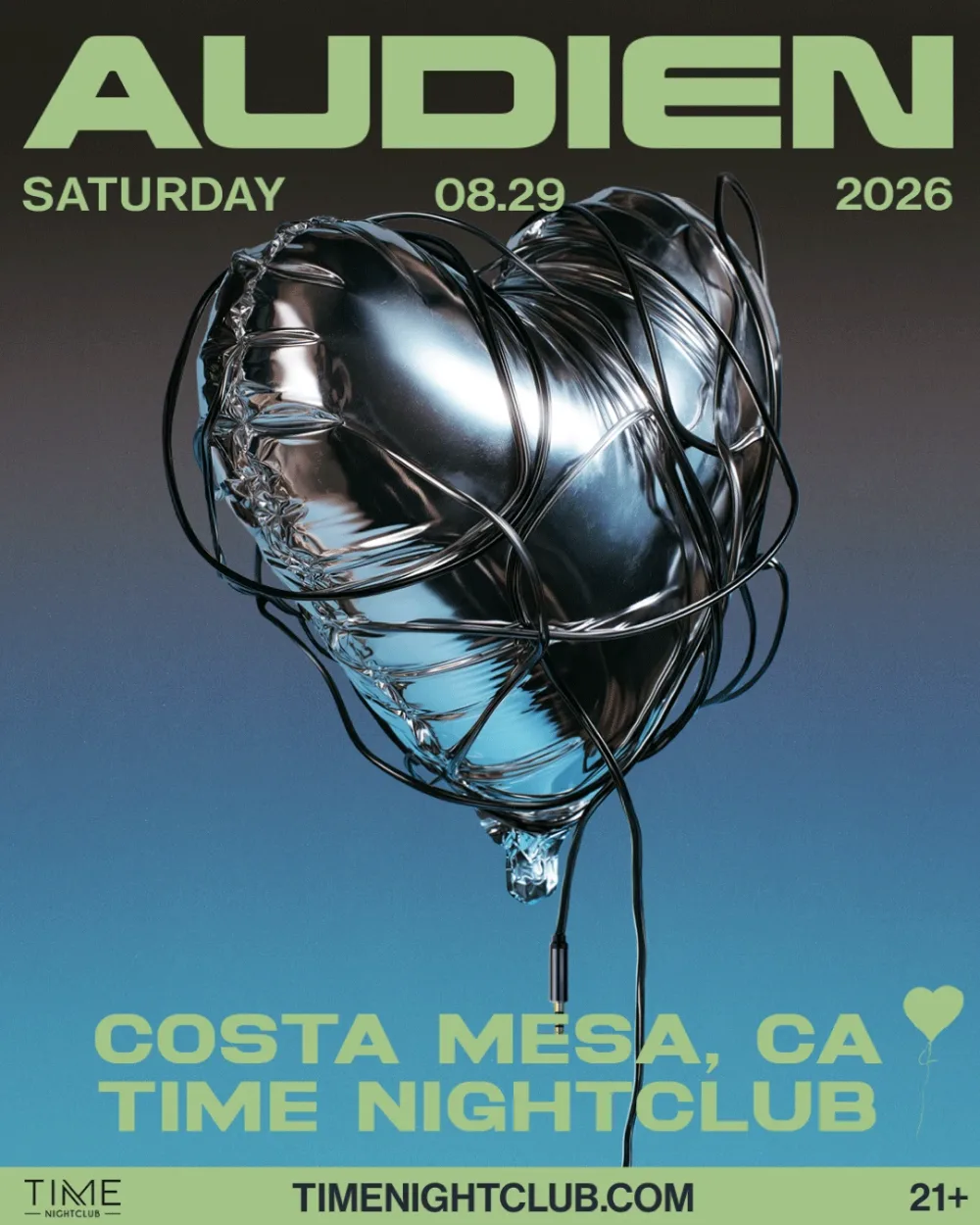 Audien — event flyer