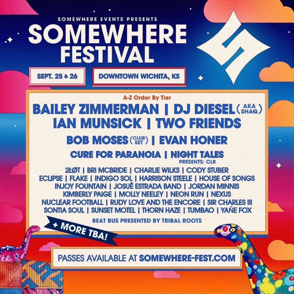 Somewhere — event flyer