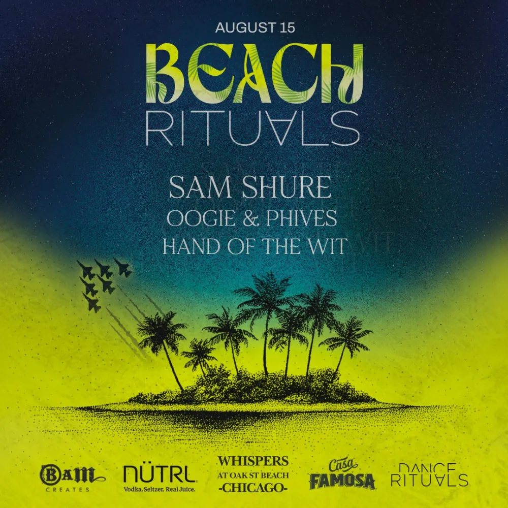 Beach Rituals — event flyer