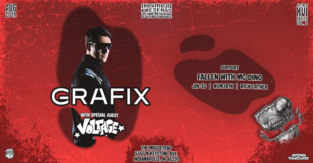 Altered Thurzdaze - Altered XVI vol 3 — event flyer
