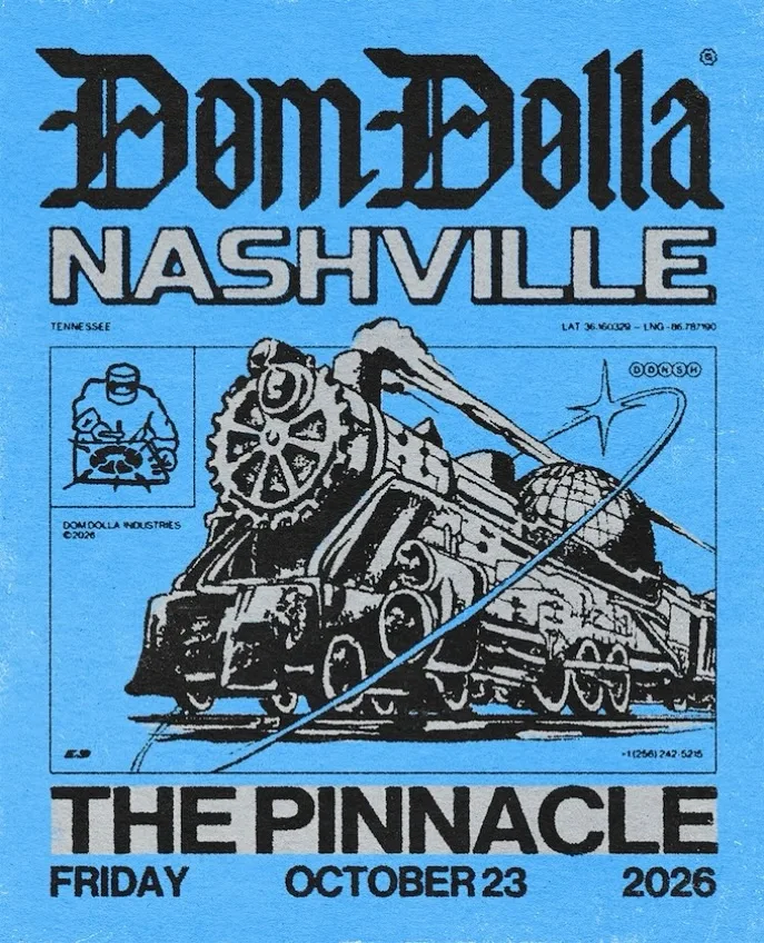 Dom Dolla — event flyer