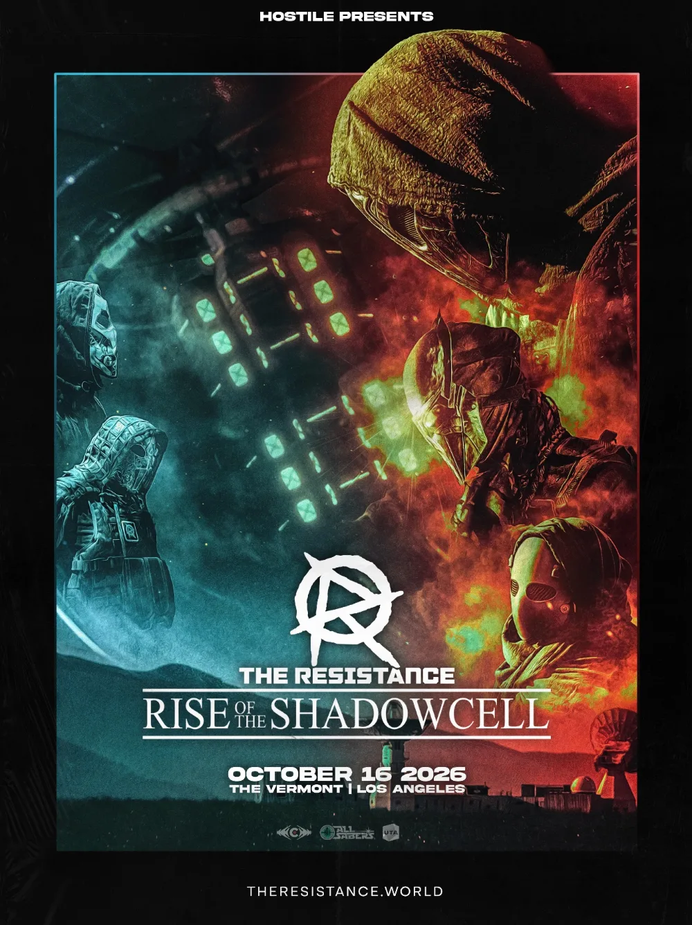 HOSTILE — event flyer