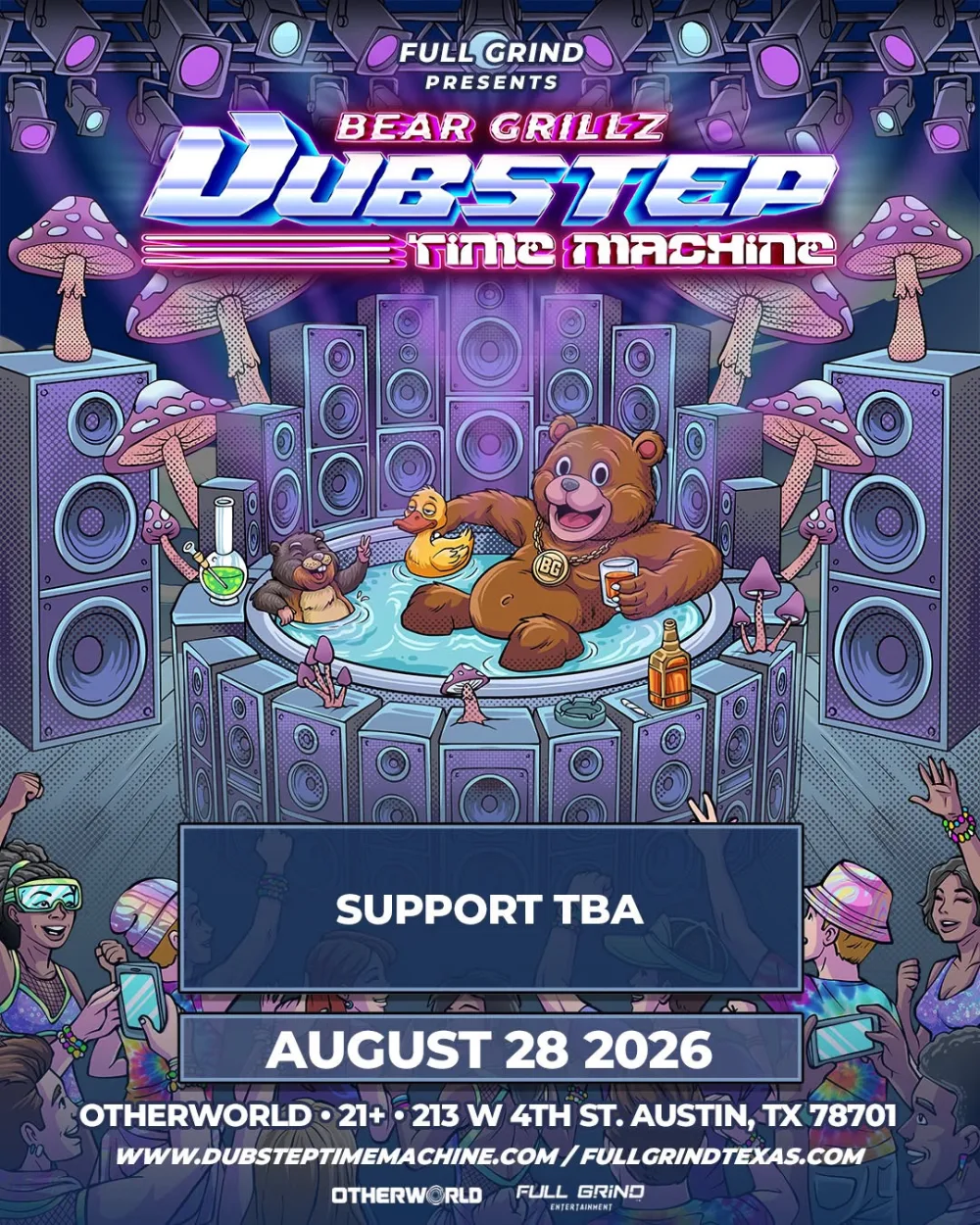 Dubstep Time Machine Tour — event flyer