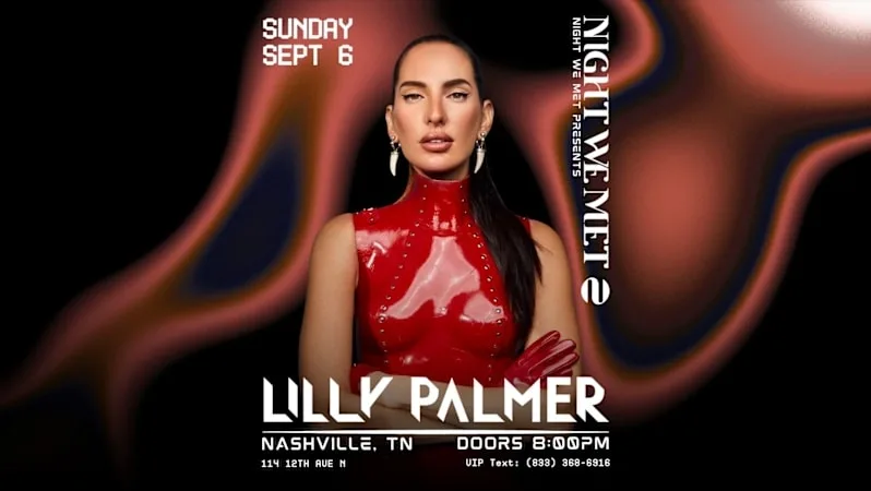 Lilly Palmer — event flyer
