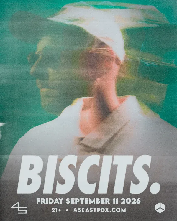 Event flyer for Biscits