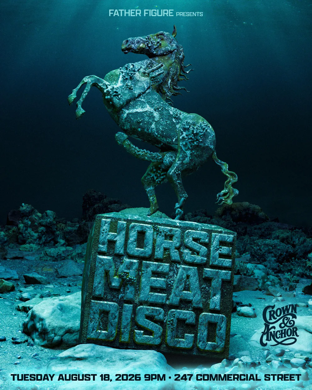 Horse Meat Disco — event flyer