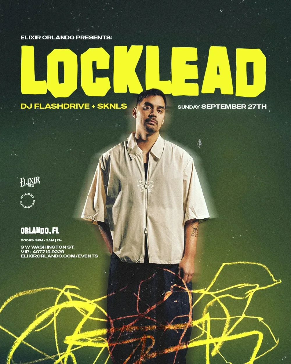 Locklead — event flyer