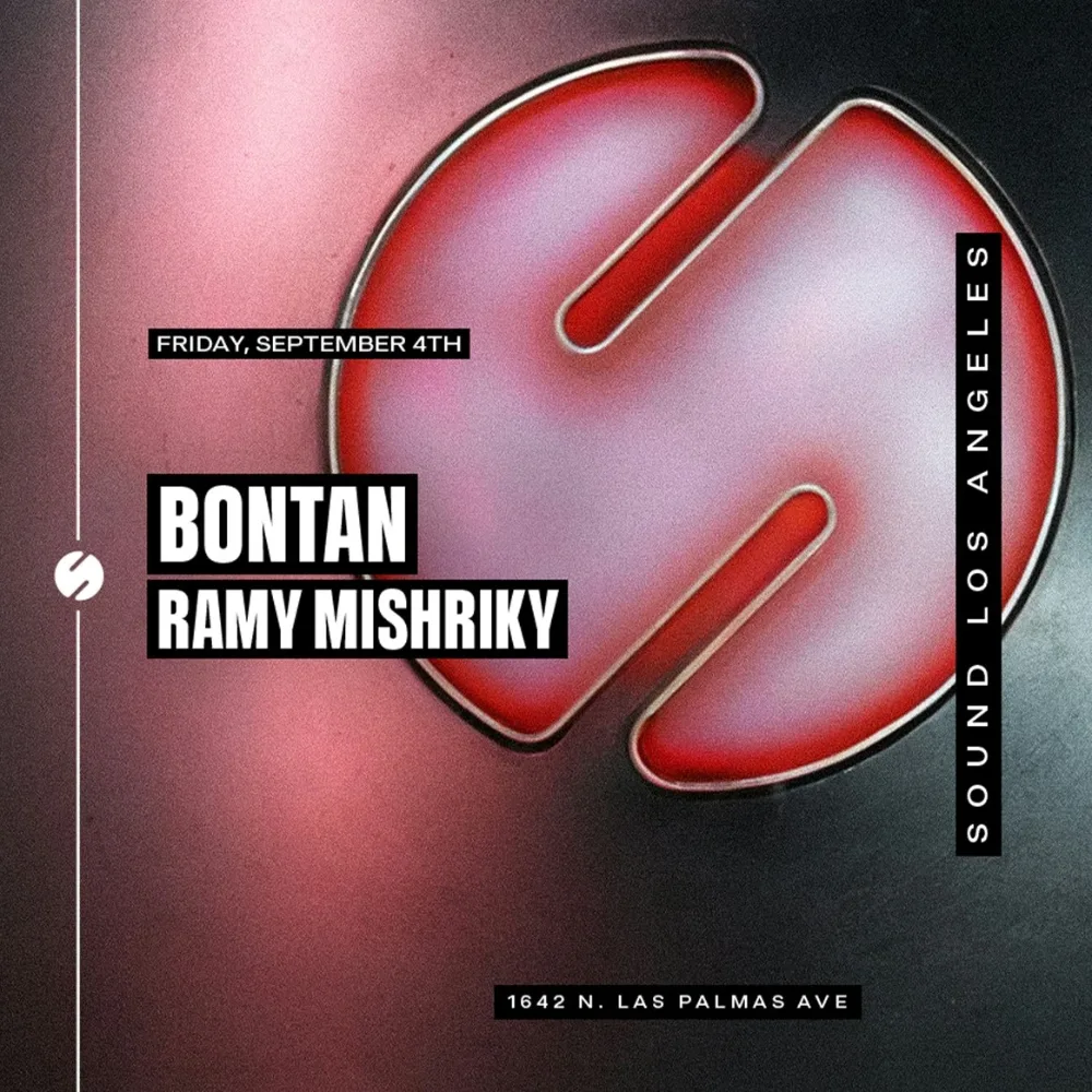 Bontan, Ramy Mishriky — event flyer