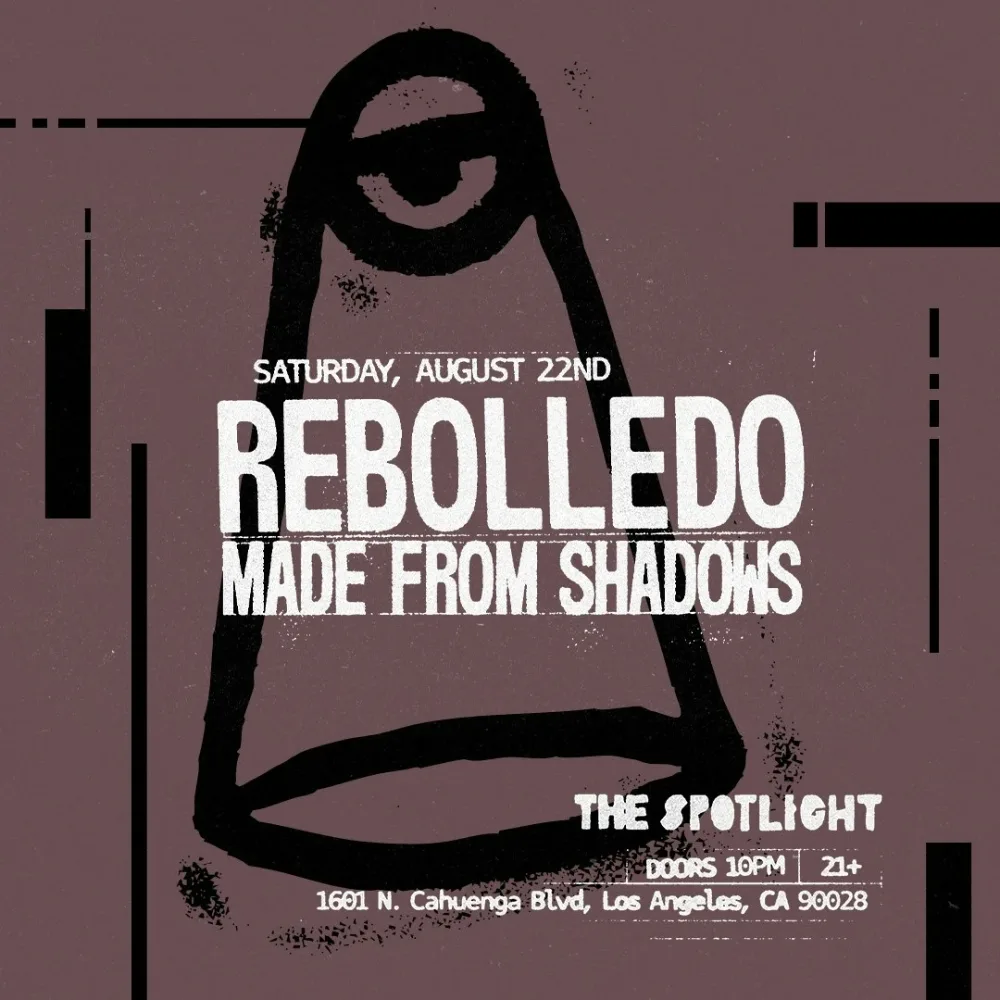 Rebolledo — event flyer