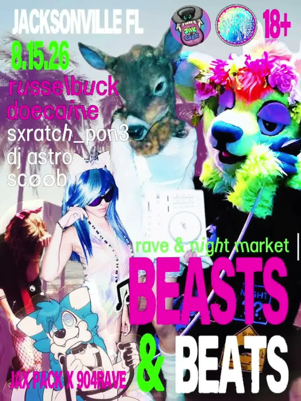 Russelbuck — event flyer