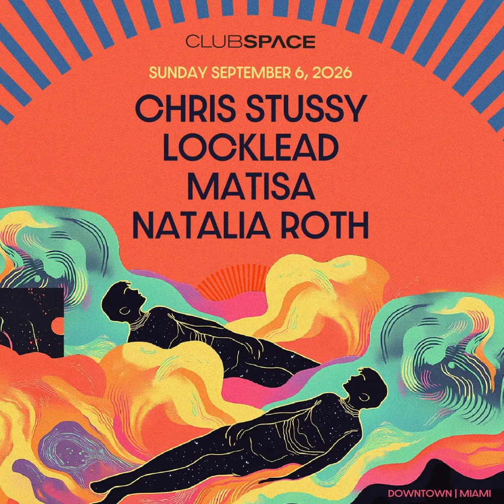 Chris Stussy, Locklead, Matisa, Natalia Roth — event flyer