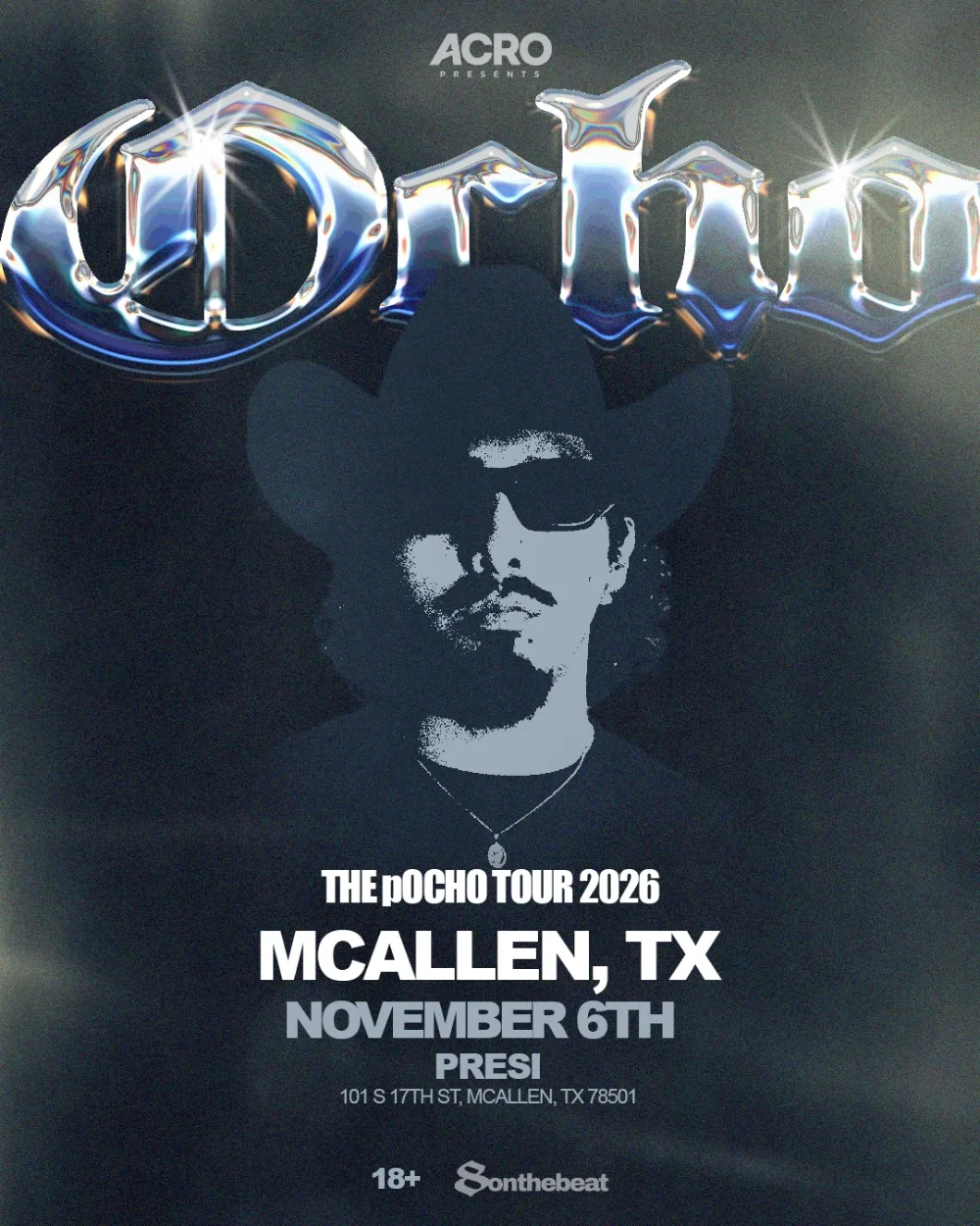 OCHO | The pOCHO Tour — event flyer