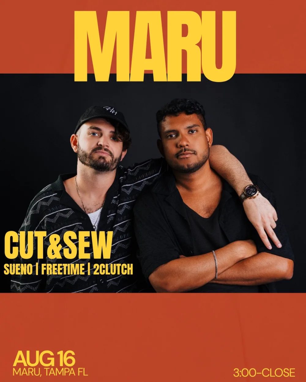 Maru Presents Delight — event flyer