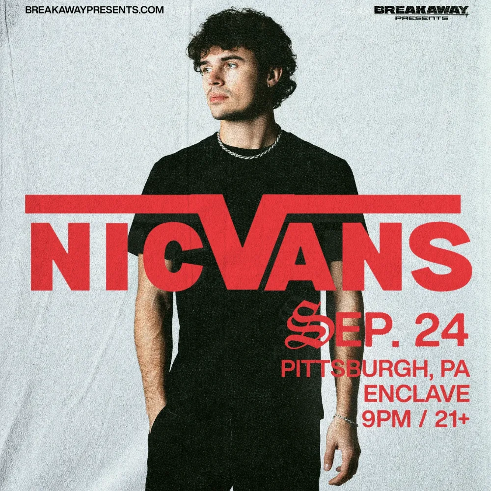 Nic Vans — event flyer