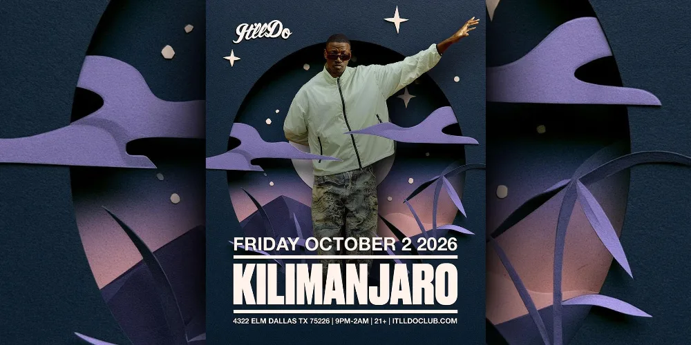 Kilimanjaro — event flyer