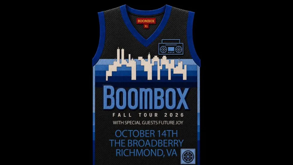 BoomBox, Future Joy — event flyer